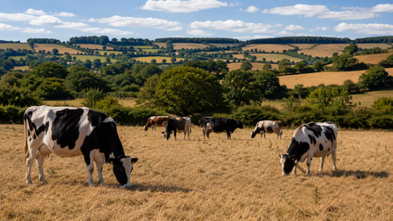 Dry Late Summer Cows
