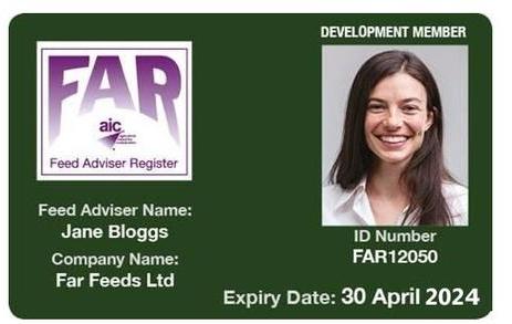 FAR development membership card